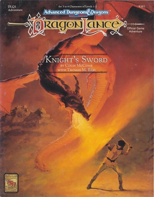 Advanced Dungeons & Dragons 2nd Edition - Dragonlance - Knights Sword  (B-Grade) (Genbrug)